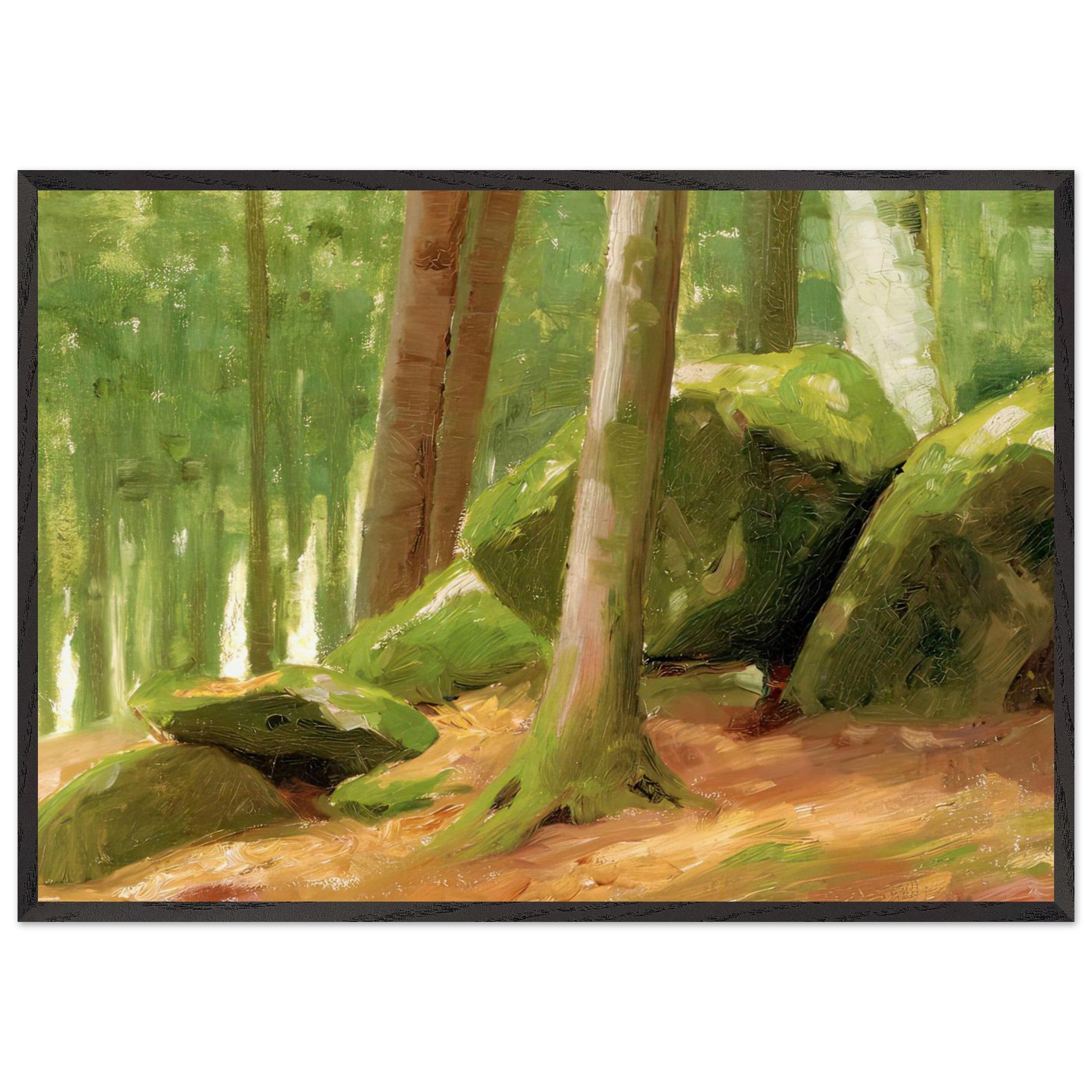 In the Woods by Robert Henri — Framed art print at Zephyeer