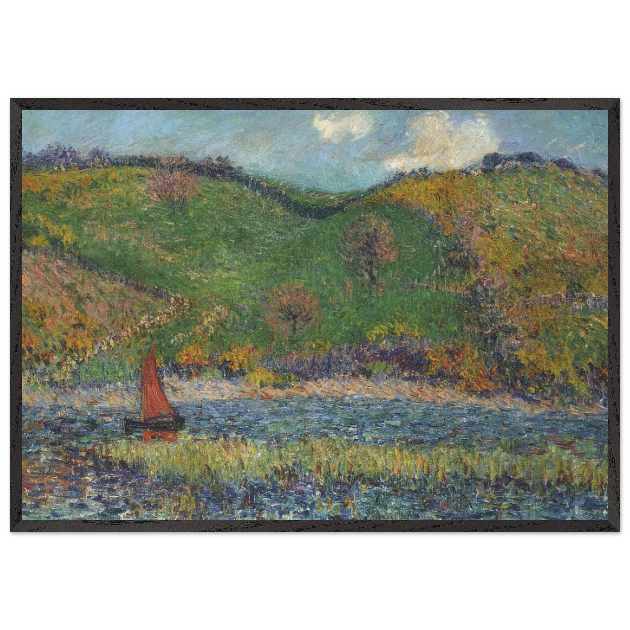 The Belon River by Gustave Loiseau — Framed art print at Zephyeer