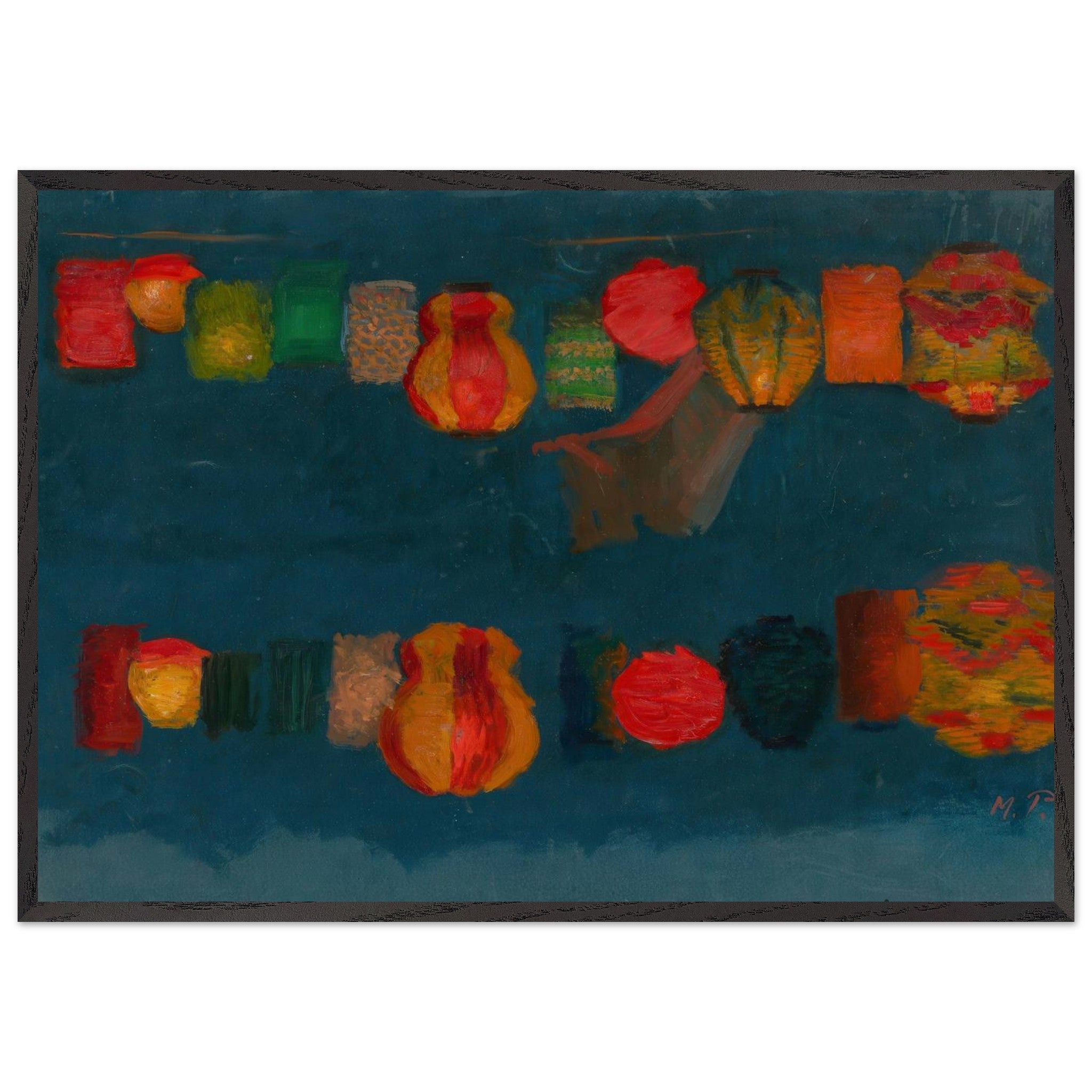Lantern Studies by Max Pietschmann — Framed art print at Zephyeer