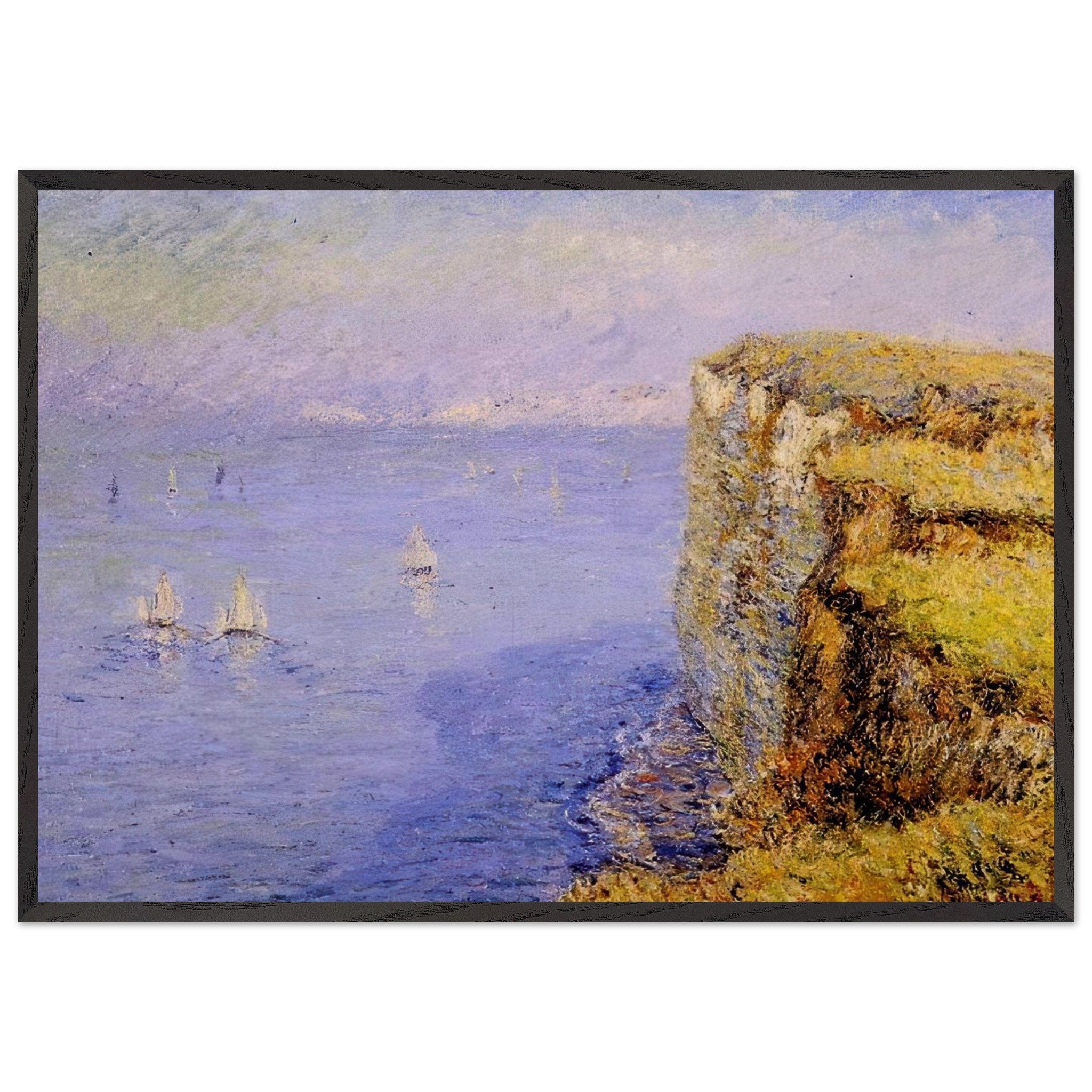 Cliffs by the Sea by Gustave Loiseau — Framed art print at Zephyeer