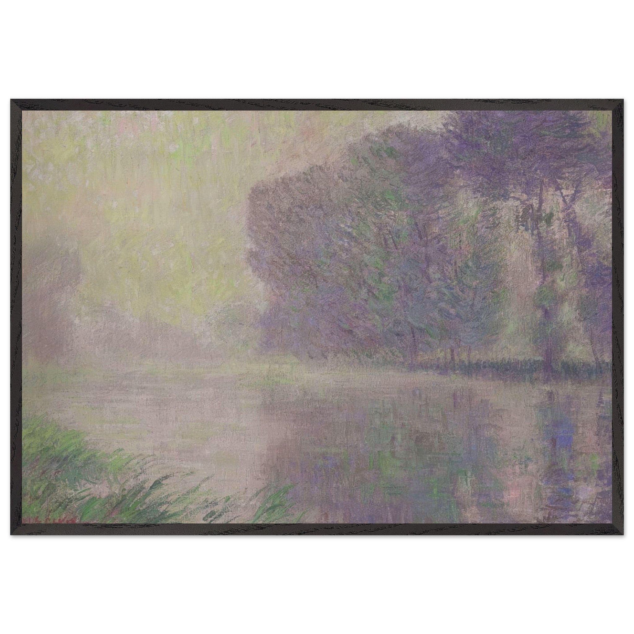 By the River Eure by Gustave Loiseau — Framed art print at Zephyeer
