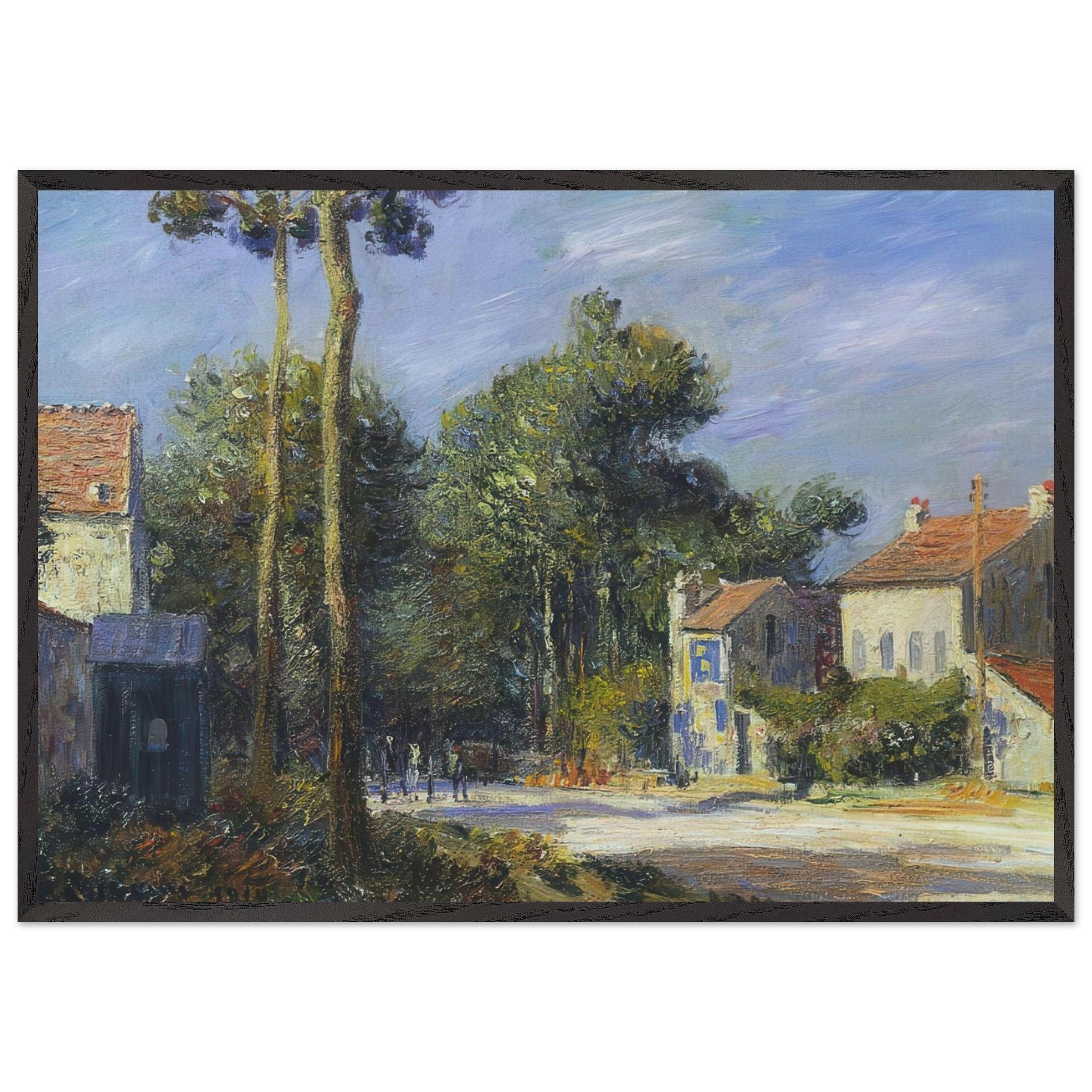 Road to Versailles by Gustave Loiseau — Framed art print at Zephyeer
