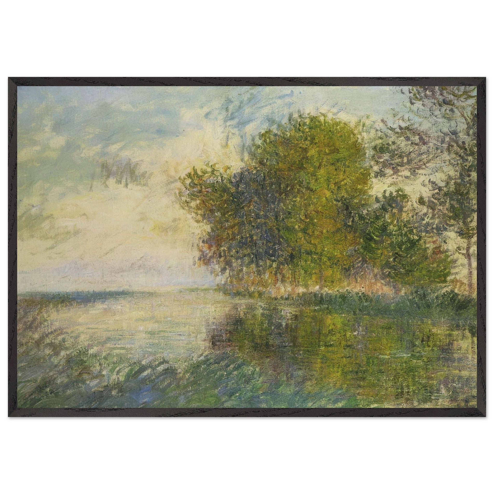 The Normandy River by Gustave Loiseau — Framed art print at Zephyeer