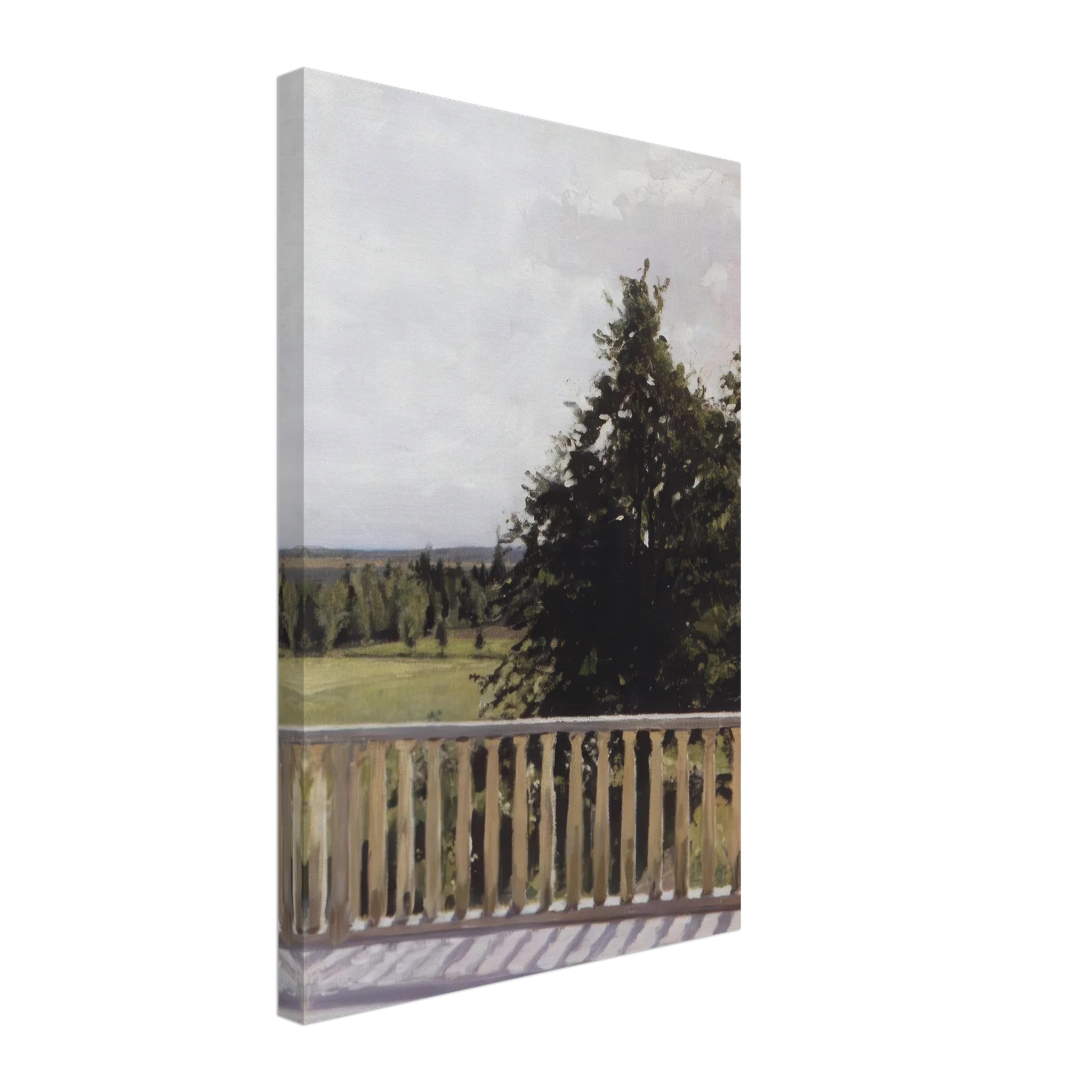 Balcony by Valentin Serov — Framed art print at Zephyeer