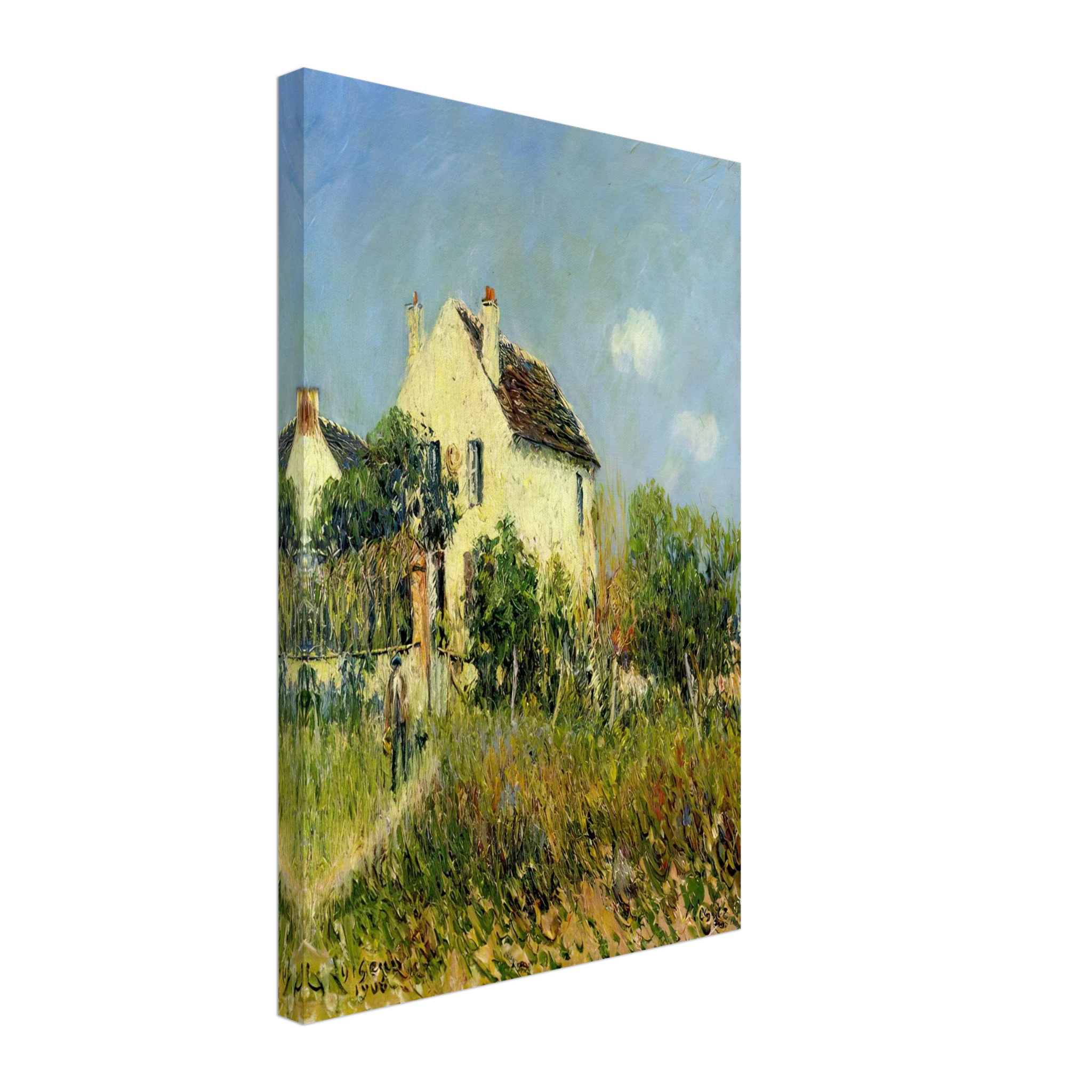 Veslez by Gustave Loiseau — Framed art print at Zephyeer