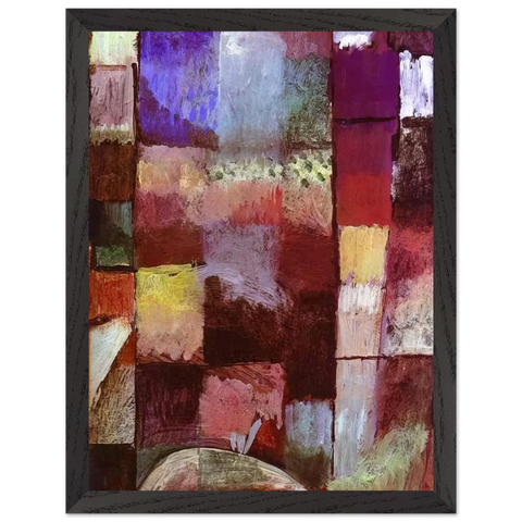 HAMAMET 1914 by Paul Klee — Framed art print at Zephyeer