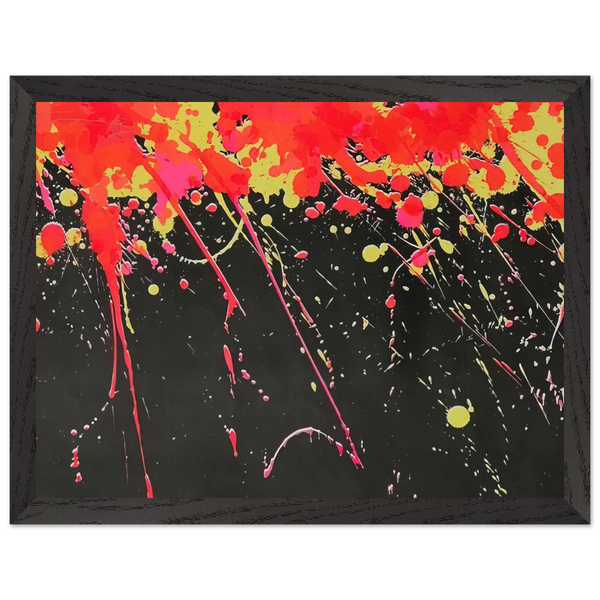 Fireworks - 1973 by Walasse Ting — Framed art print at Zephyeer