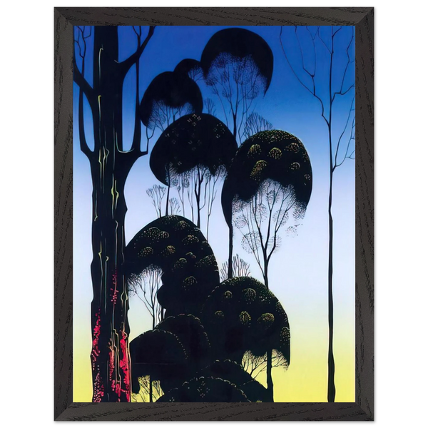 Sunrise by Eyvind Earle — Framed art print at Zephyeer