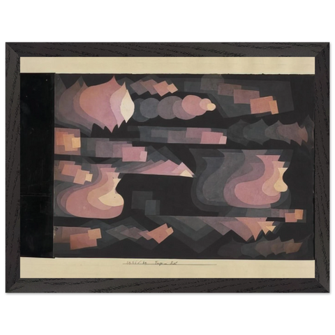 ADD IN RED 1921 by Paul Klee — Framed art print at Zephyeer