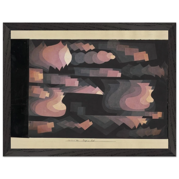 ADD IN RED 1921 by Paul Klee — Framed art print at Zephyeer