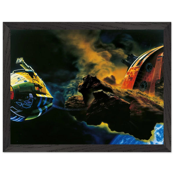 Chris Foss — Framed art print at Zephyeer