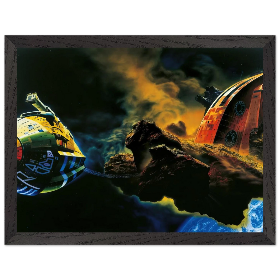 Chris Foss — Framed art print at Zephyeer