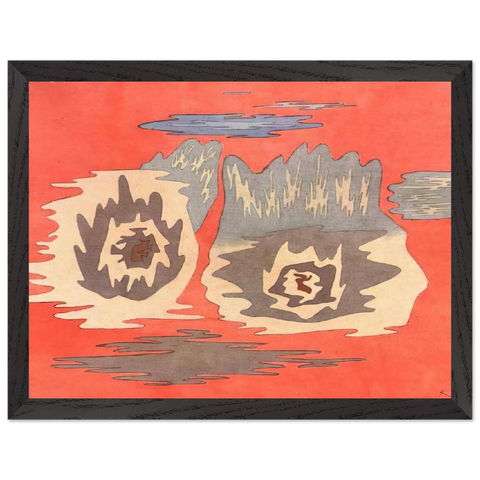 THE PLACE OF THE TWINS 1929 by Paul Klee — Framed art print at Zephyeer
