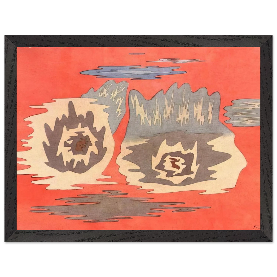 THE PLACE OF THE TWINS 1929 by Paul Klee — Framed art print at Zephyeer