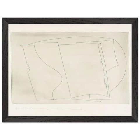 Ronco - 1967 by Ben Nicholson — Framed art print at Zephyeer