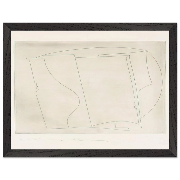 Ronco - 1967 by Ben Nicholson — Framed art print at Zephyeer