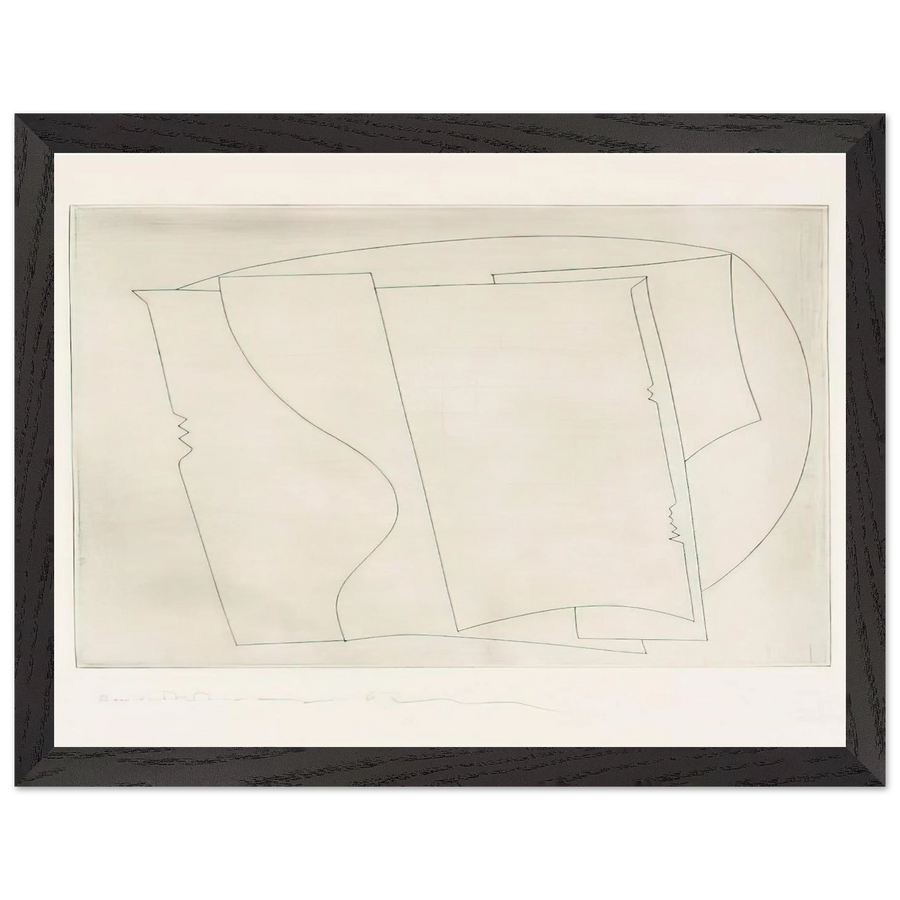 Ronco - 1967 by Ben Nicholson — Framed art print at Zephyeer