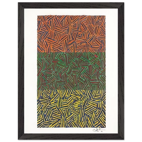 UNTITLED 1978 by Jasper Johns — Framed art print at Zephyeer