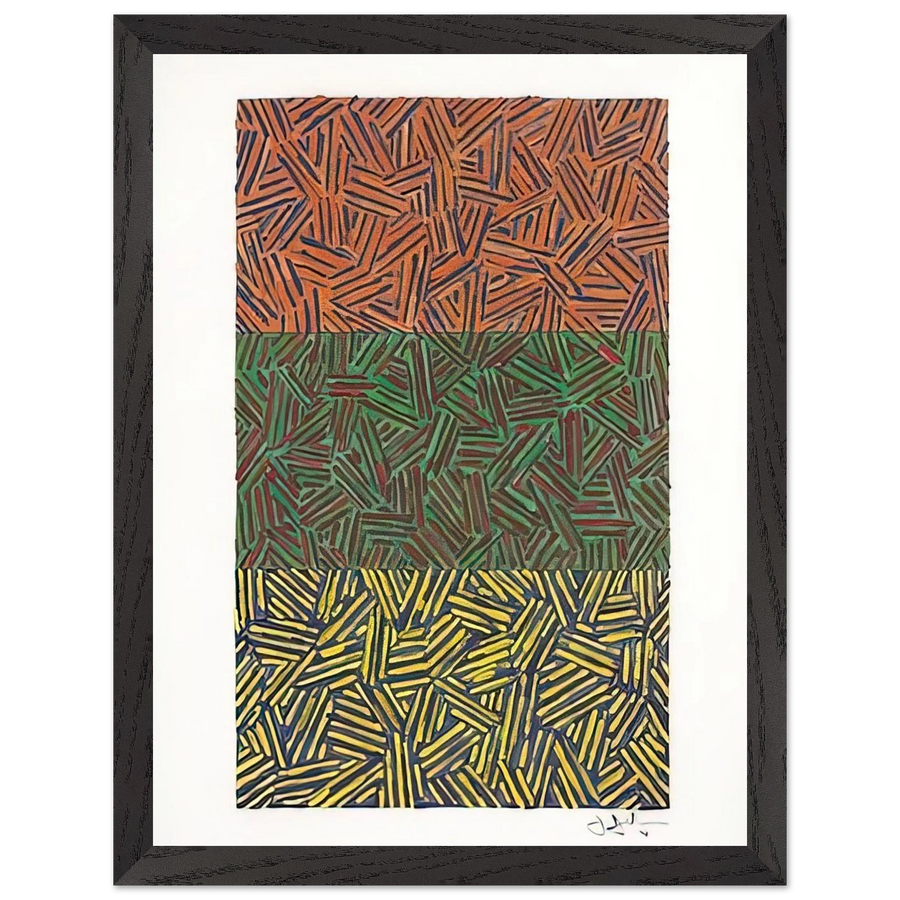 UNTITLED 1978 by Jasper Johns — Framed art print at Zephyeer