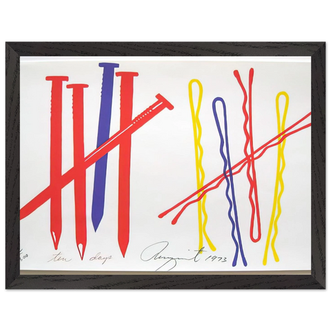 Ten Days by James Rosenquist — Framed art print at Zephyeer