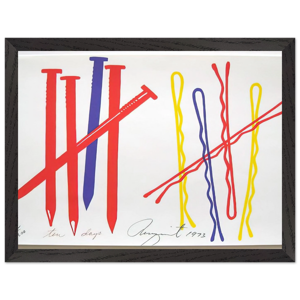 Ten Days by James Rosenquist — Framed art print at Zephyeer