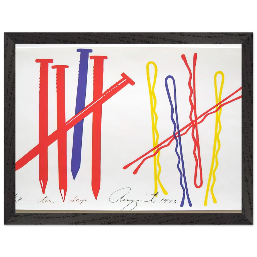 Ten Days by James Rosenquist — Framed art print at Zephyeer