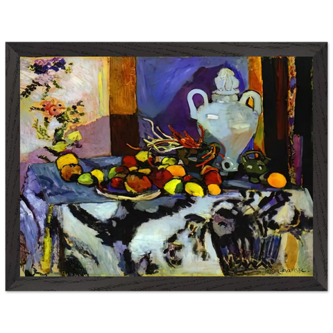 BLUE STILL LIFE by Henri Matisse — Framed art print at Zephyeer