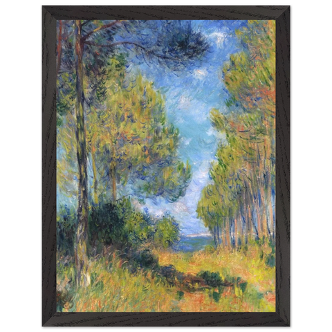 Path at Varengeville by Claude Monet — Framed art print at Zephyeer