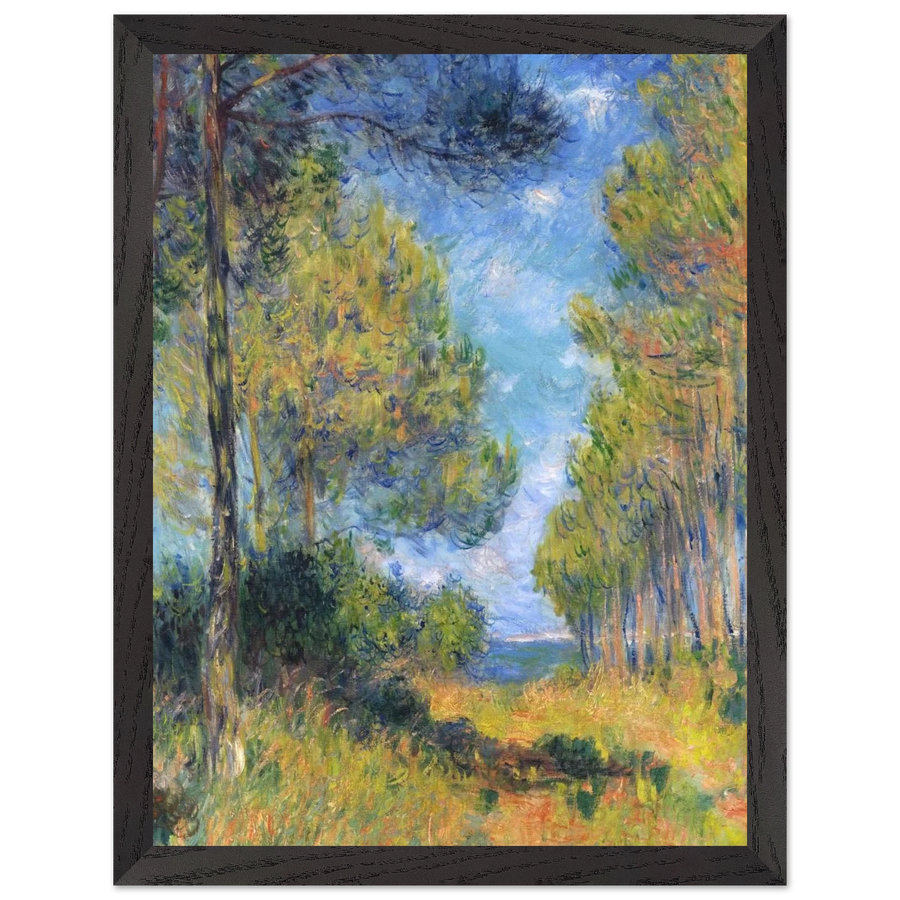 Path at Varengeville by Claude Monet — Framed art print at Zephyeer