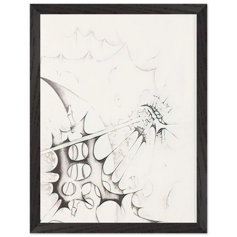 PIRATES 1982 by Lee Bontecou — Framed art print at Zephyeer