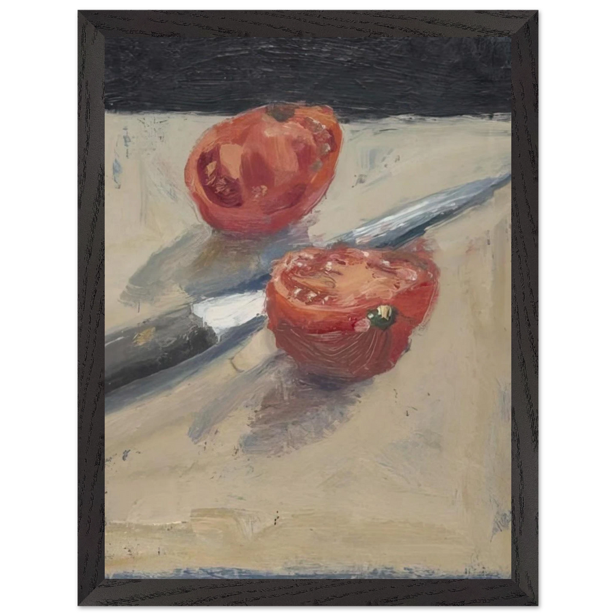 Knife  Tomato I by Richard Diebenkorn — Framed art print at Zephyeer