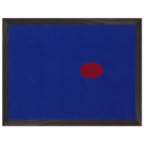 Red and Blue from the series Line Form Color by Ellsworth Kelly — Framed art print at Zephyeer