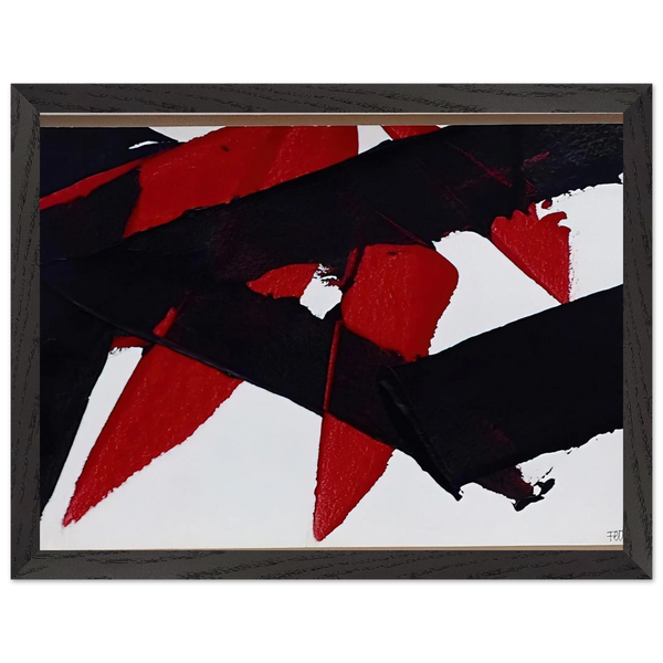 UNTITLED 2007 by Luis Feito — Framed art print at Zephyeer