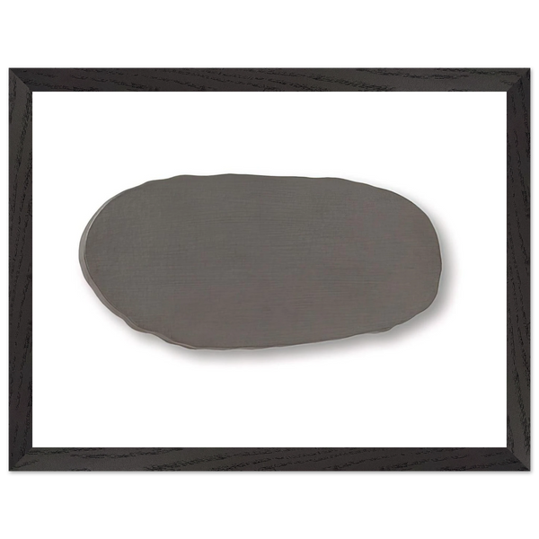 Graue Scheibe - 1970 by Blinky Palermo — Framed art print at Zephyeer