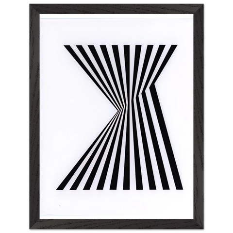 UNTITLED FRAGMENT 1 1965 by Bridget Riley — Framed art print at Zephyeer