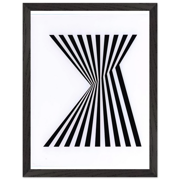 UNTITLED FRAGMENT 1 1965 by Bridget Riley — Framed art print at Zephyeer