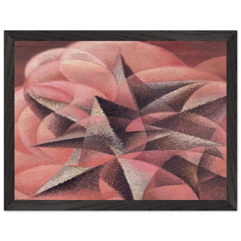Armonie di forme contrarie - 1935 by Gerardo Dottori — Framed art print at Zephyeer