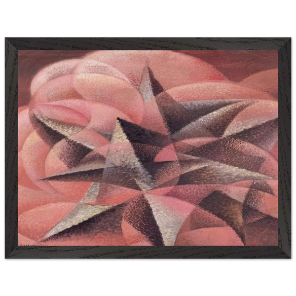 Armonie di forme contrarie - 1935 by Gerardo Dottori — Framed art print at Zephyeer