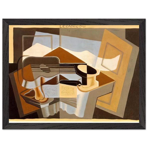THE MOUNTAIN LE CANIGOU 1921 by Juan Gris — Framed art print at Zephyeer