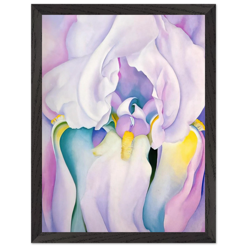 Light of Iris by Georgia O'Keeffe — Framed art print at Zephyeer