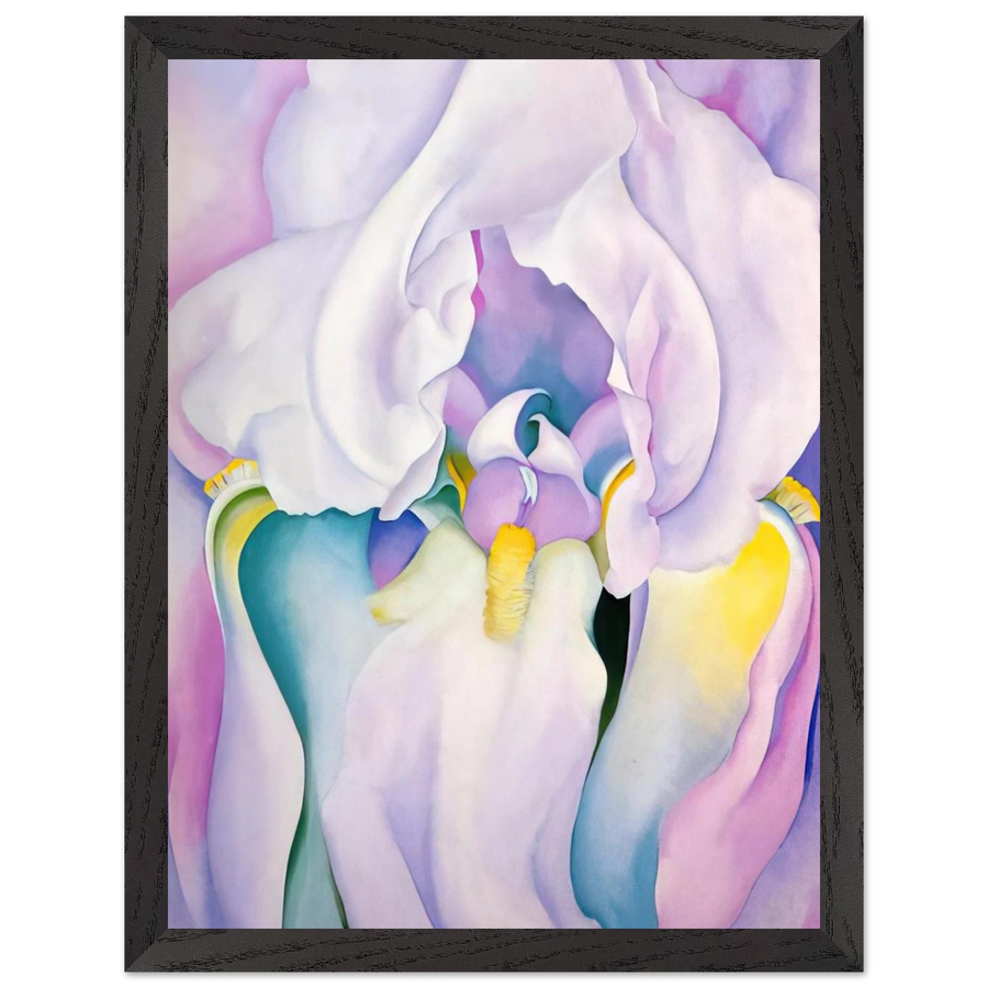 Light of Iris by Georgia O'Keeffe — Framed art print at Zephyeer