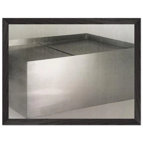 Untitled Double Coffee Table - 1971 by Donald Judd — Framed art print at Zephyeer