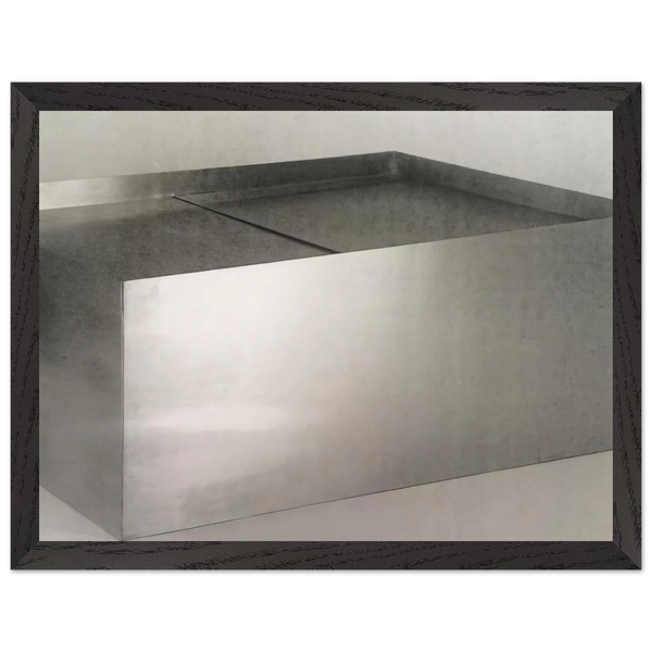 Untitled Double Coffee Table - 1971 by Donald Judd — Framed art print at Zephyeer
