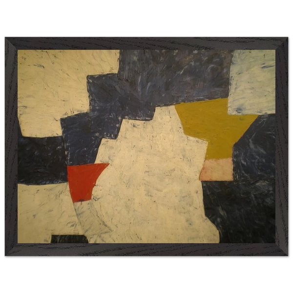 Composition - 1952 by Serge Poliakoff — Framed art print at Zephyeer