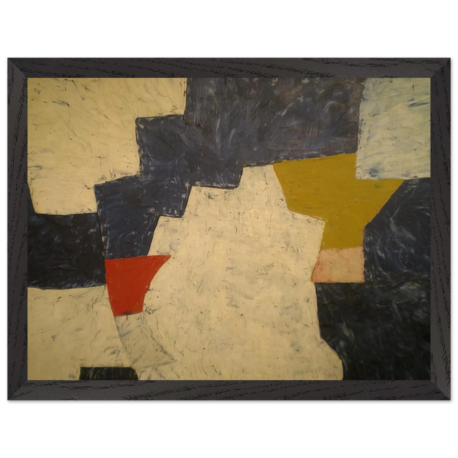 Composition - 1952 by Serge Poliakoff — Framed art print at Zephyeer