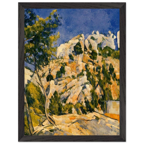 Bottom of the Ravine by Paul Cézanne — Framed art print at Zephyeer