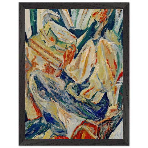 THE PHILOSOPHER 1921 by Chaim Soutine — Framed art print at Zephyeer