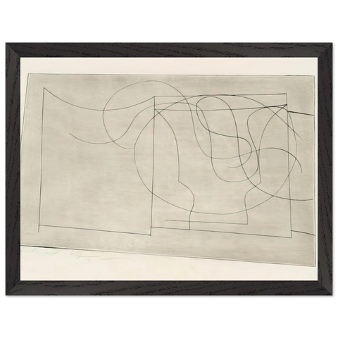 Aegean - 1967 by Ben Nicholson — Framed art print at Zephyeer