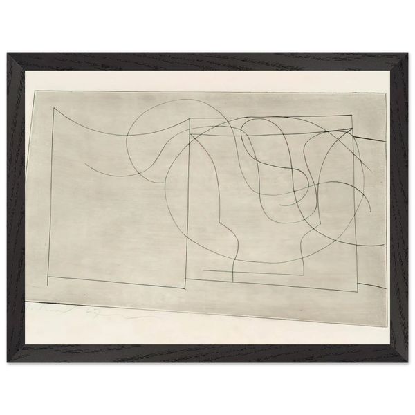 Aegean - 1967 by Ben Nicholson — Framed art print at Zephyeer