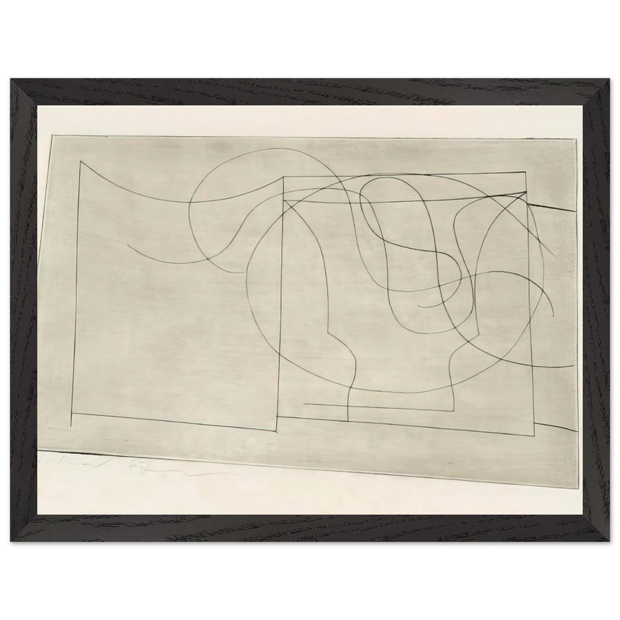 Aegean - 1967 by Ben Nicholson — Framed art print at Zephyeer